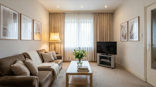 Elegantní obývací pokoj